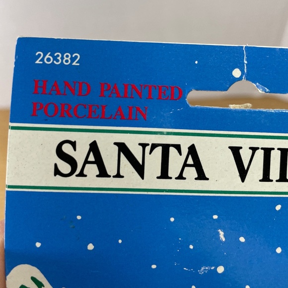 1992 Fabri-Centers of America Christmas Gnome Elf Delivery Santa Village #26379 - Picture 4 of 6